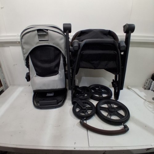 UPPABABY VISTA V3 CONVERTABLE STROLLER WITH 30+ CONFIGURATIONS - NEWBORN UP TO 50 LBS - SAVANNAH/GREY - (MODEL: 0303-VSO-NA-SAV) image 4
