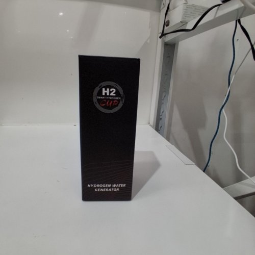 HYDROGEN RICH RECHARGEABLE WATER CUP - 450ML - SILVER image 4