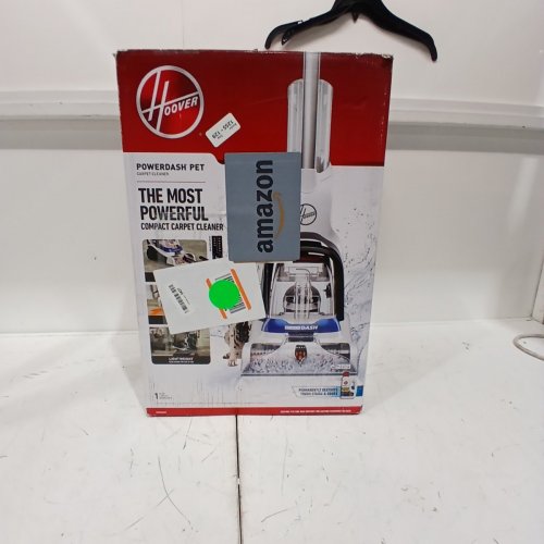 HOOVER CORDED POWERDASH PET COMPACT LIGHTWEIGHT CARPET CLEANER - WHITE/BLUE (MODEL: FH50705VCD) image 5