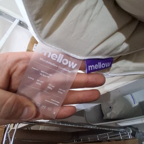 MELLOW MARSHMELLOW COMFORTER - QUEEN - BEIGE image 2