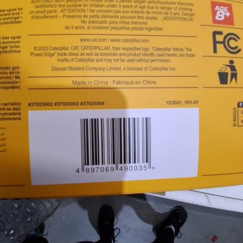 DIECAST MASTERS RC CAT REMOTE CONTROL WHEEL LOADER TOY - YELLOW (MODEL: 950M) image 3
