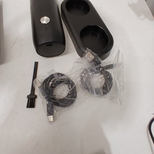 CIRCLE JOY BATTERY OPERATED ELECTRIC GRINDER SET - BLACK image 4