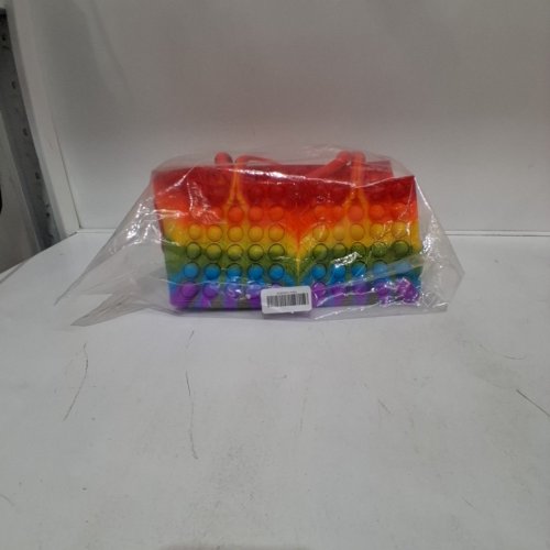 POP-IT FIDGET TOTE BASKET - RAINBOW image 3