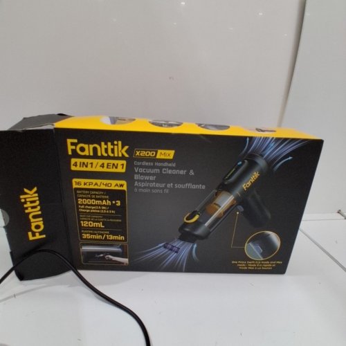 9PC FANTTIK 4-IN-1 X200 MIX CORDLESS CAR VACUUM (MODEL: 2825869) image 5