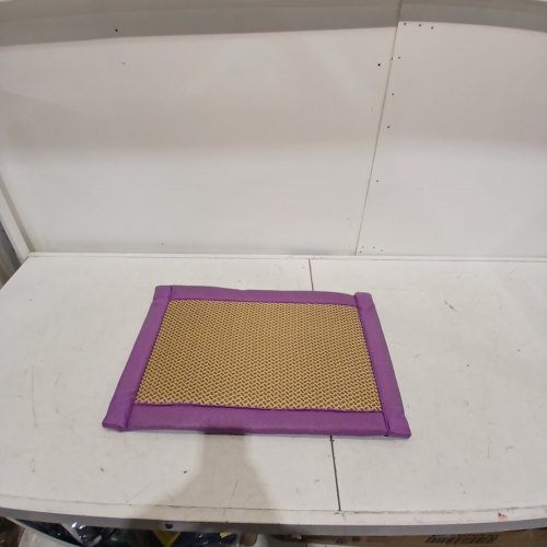 PLATE HOLDER MADE OF FABRIC - 24" X 15" - PURPLE image 4