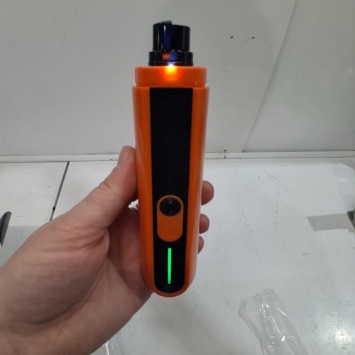 2PC NAIGRINS ELECTRIC PET NAIL GRINDER & CLIPPERS - ORANGE/BLACK (MODEL: NG-P009) image 2