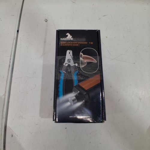 2PC NAIGRINS ELECTRIC PET NAIL GRINDER & CLIPPERS - ORANGE/BLACK (MODEL: NG-P009) image 4