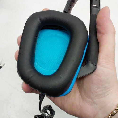 LOGITECH G432 WIRED OVER EAR GAMING HEADSET HEADPHONES - DTS:X 7.1 SURROUND SOUND (MODEL: A00090) image 4