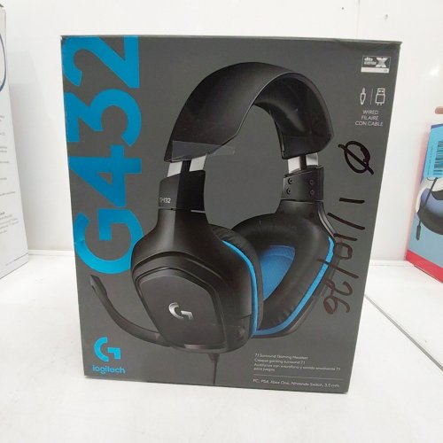 LOGITECH G432 WIRED OVER EAR GAMING HEADSET HEADPHONES - DTS:X 7.1 SURROUND SOUND (MODEL: A00090) image 6