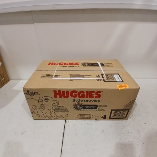 150PK HUGGIES LITTLE MOVERS DIAPERS - SIZE 4 - WHITE image 2
