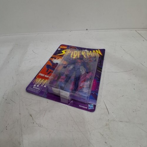 HASBRO MARVEL LEGENDS RETRO CARDBACK SERIES SPIDER-MAN 2099 (MIGUEL O'HARA) ACTION FIGURE - 6" - BLUE/RED (MODEL: G2351) image 3