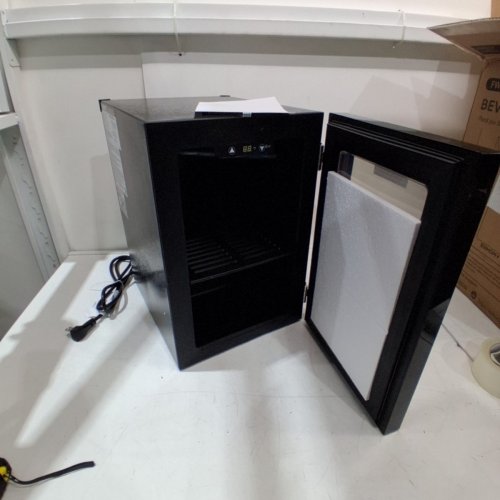 EUHOMY BEVERAGE REFRIGERATOR COOLER - 24 CANS - 18L - BLACK (MODEL: FWC008-11) image 3