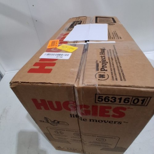 132PK HUGGIES LITTLE MOVERS DIAPERS - SIZE 5 image 3