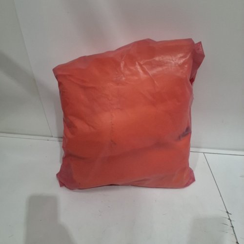 2Pk PADDED CHAIR CUSHIONS FOR CHILD'S CHAIR WITH STRAPS FOR BACKREST - 14" X 24" - YELLOW image 3