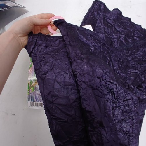 3PC GIRLS DISGUISE WICKED ELPHABA DELUXE COSTUME - SMALL 4/6 - PURPLE image 3