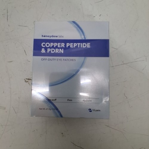 10PR HONEYDEW LABS COPPER PEPTIDE & PDRN EYE PATCHES - 2.4 OZ image 2
