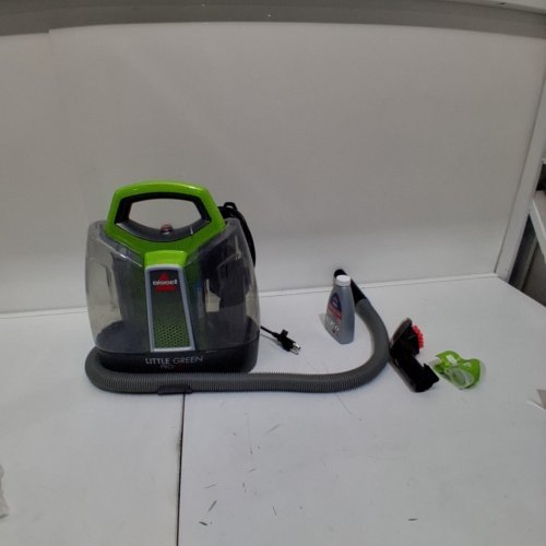 BISSELL LITTLE GREEN PORTABLE DEEP CLEANING VACUUM - 37OZ TANK MAX - GREEN/GREY (MODEL : 2513B) image 3