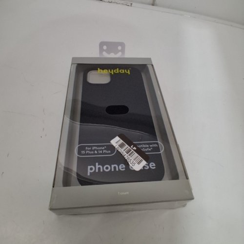 HEYDAY MAGSAFE SILICONE PHONE CASE FOR IPHONE 14 PLUS/15 PLUS - BLACK image 3