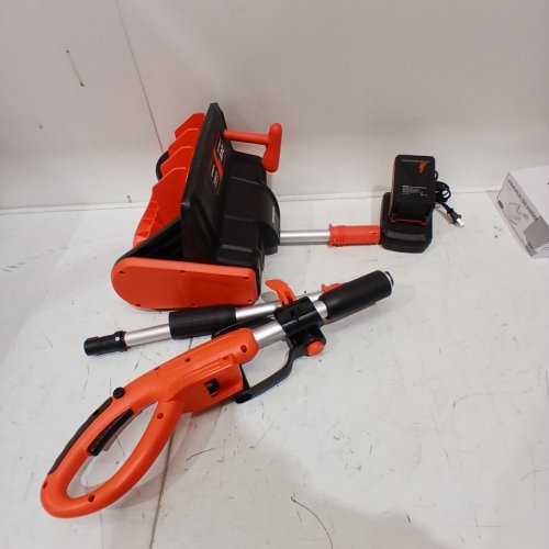 VOLTASK CORDLESS ELECTRIC SNOW SHOVEL *TOOL ONLY* - 13" - 24V BLACK/ORANGE (MODEL: CSS001-130OR-CAVK) image 3