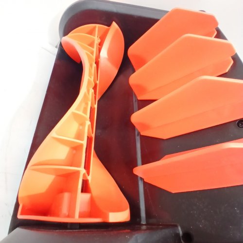 VOLTASK CORDLESS ELECTRIC SNOW SHOVEL *TOOL ONLY* - 13" - 24V BLACK/ORANGE (MODEL: CSS001-130OR-CAVK) image 4