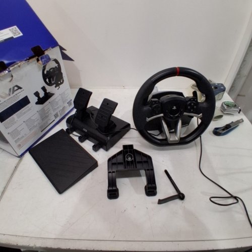 HORI RACING WHEEL APEX FOR PLAYSTATION 4 AND PC - BLACK (MODEL: SPF-004U) image 3