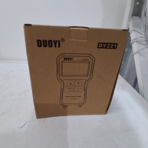 DUOYI AUTOMOTIVE CAR BATTERY TESTER - 12V/24V - BLACK/GREEN (MODEL: DY221) image 4