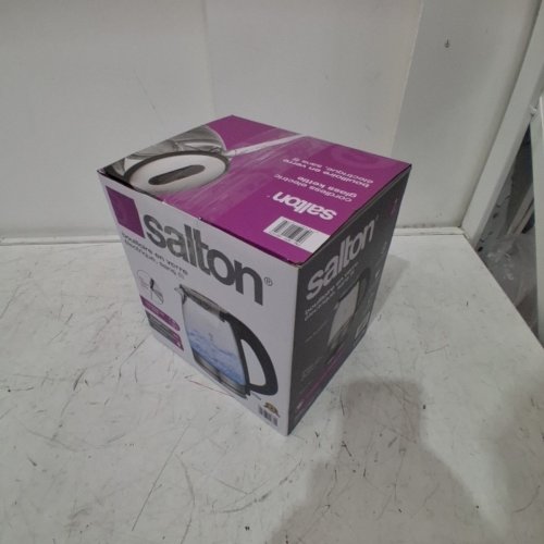 SALTON CORDLESS ELECTRIC TEMPERATURE CONTROL KETTLE - 1.7L - STAINLESS STEEL/BLACK (MODEL: 1691572) image 6