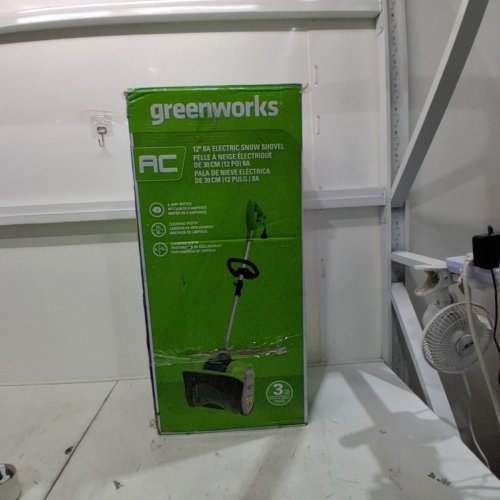 GREENWORKS PRO 12" 40V CORDED ELECTRIC SNOW SHOVEL - GREEN (MODEL: SSA103) image 8