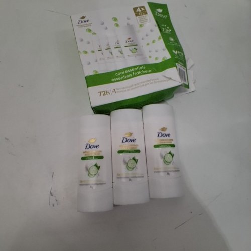 3PK DOVE 72H PROTECTION ADVANCED CARE DEODORANT - COOL ESSENTIALS - 74G/EACH image 2