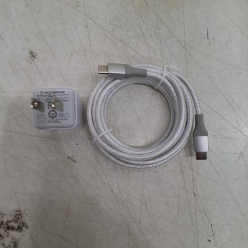 2PC SCOSCHE WALL CHARGER WITH BRAIDED USB-C CABLE - 30W - 8FT - WHITE (MODEL: HPDC30MWT V2) image 2