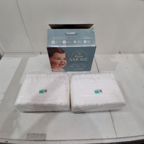 58PK PAMPERS AMORE MOST ABSORBENT AND BEST DIAPER - SIZE 4 - WHITE image 2