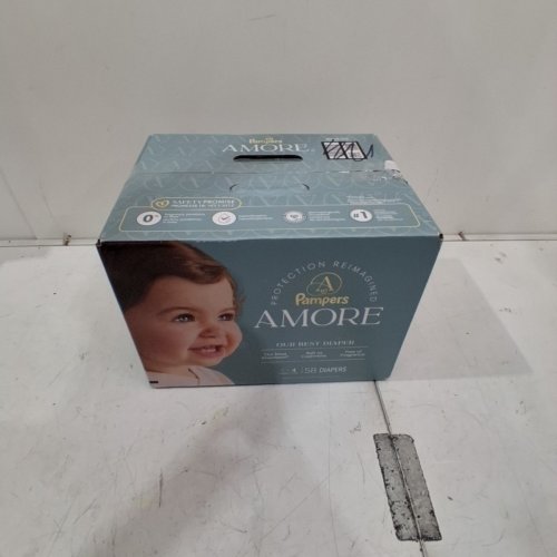 58PK PAMPERS AMORE MOST ABSORBENT AND BEST DIAPER - SIZE 4 - WHITE image 3