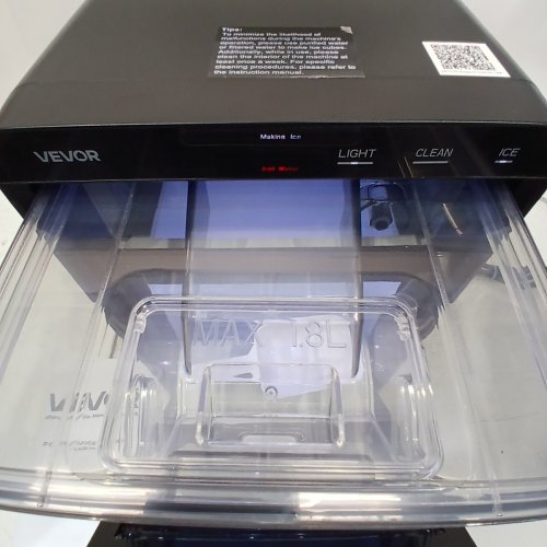 COUNTERTOP NUGGET ICE MAKER - 1.8L / 44LBS DAILY - BLACK (MODEL: HZB-20EN) image 6