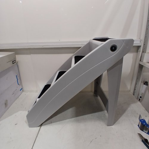 PETSAFE COZYUP 4 STEP FOLDING PET STAIRS - GREY 2FT image 3