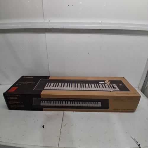 YAMAHA PIAGGERO 61-KEY DIGITAL PIANO WITH SEMI-WEIGHTED TOUCH SENSITIVE KEYS - LIGHTWEIGHT, PORTABLE, MUSIC STAND, BUILT-IN SPEAKERS - BLACK (MODEL: NP-15B) image 2