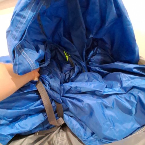 JOYTUTUS 5-8 PERSON OUTDOOR WATERPROOF SUV CAMPING TENT - 8FT X 9FT X 7FT - BLUE image 5