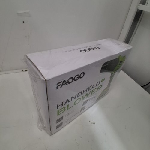 FAOGO HANDHELD CORDLESS LIGHTWEIGHT LEAF BLOWER - 990,000 RPM - GREEN image 3