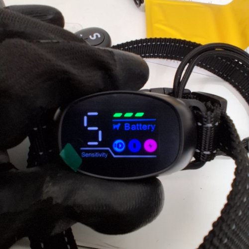TUCNKAC BARK COLLAR WITH REMOTE TAG AND AUTO MODE - SHOCK, VIBRATION, TONE COLLAR WITH ADJUSTABLE SENSITIVITY - WATERPROOF RECHARGEABLE DOG TRAINING COLLAR FOR SMALL TO LARGE DOGS - BLACK (MODEL: S7) image 2