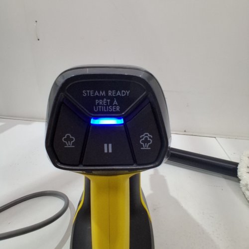 BISSELL 3-IN-1 POWERSTEAMER HEAVY DUTY STEAM MOP & HANDHELD CLEANER - GREY/YELLOW (MODEL: 2685B) image 3