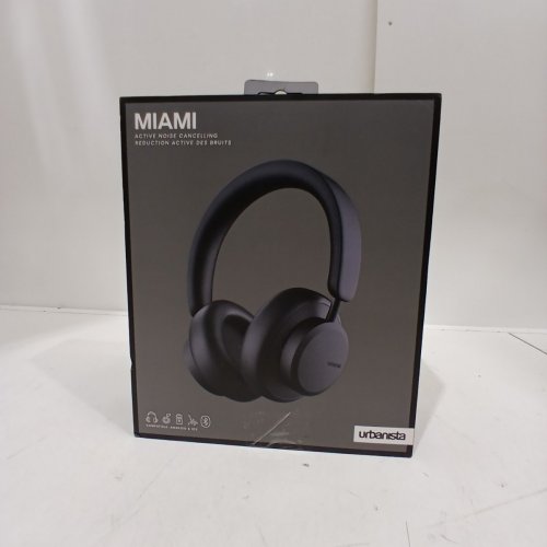 URBANISTA MIAMI OVER-EAR NOISE CANCELLING BLUETOOTH HEADPHONES, 50H PLAYBACK TIME - MIDNIGHT BLACK - (MODEL:1036102) image 4