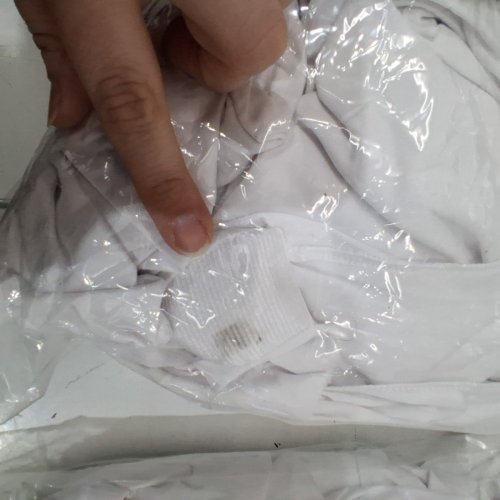50PK BANQUET CHAIR SEAT COVERS - UNIVERSAL FIT - ROMANTIC WHITE (MODEL: RD-VV-12) image 5