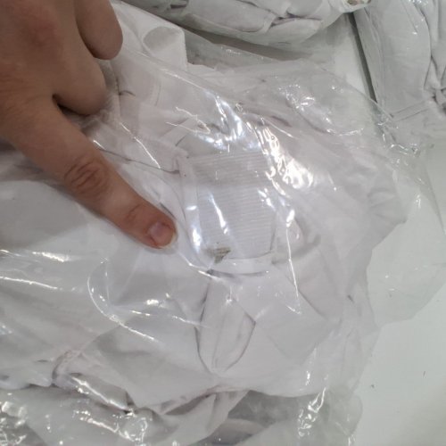 50PK BANQUET CHAIR SEAT COVERS - UNIVERSAL FIT - ROMANTIC WHITE (MODEL: RD-VV-12) image 6