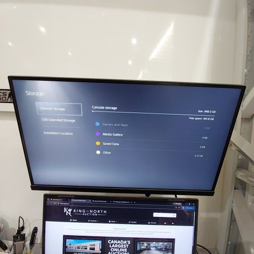 SONY PLAYSTATION 5 SLIM *UPDATED MODEL* (PS5) CONSOLE WITH WIRELESS CONTROLLER - DISC EDITION - 1TB (MODEL: CFI-2115) image 5