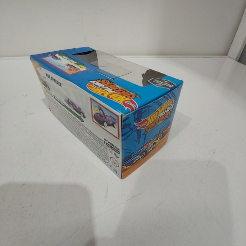 HOT WHEELS METAL PULL-BACK SPEEDERS MOD SPEEDER TOY CAR - PURPLE image 3