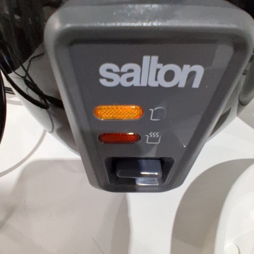 SALTON 6-CUP AUTOMATIC RICE COOKER & STEAMER - BLACK - (RC1653) image 2