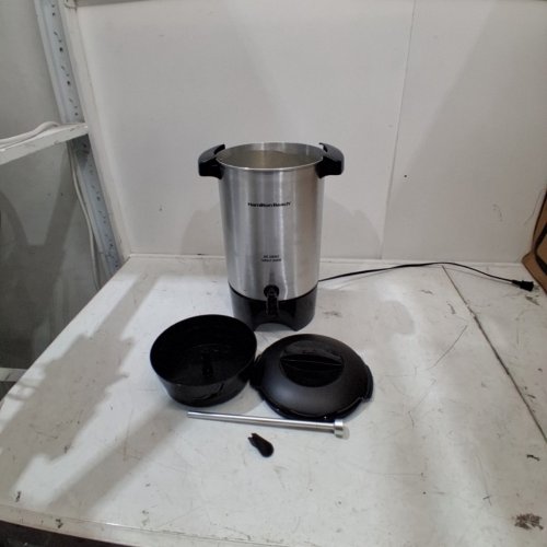 HAMILTON BEACH COFFEE URN - 45 CUP CAPACITY - STAINLESS STEEL (MODEL: 40515CR) image 3