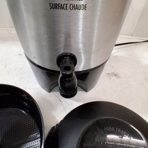 HAMILTON BEACH COFFEE URN - 45 CUP CAPACITY - STAINLESS STEEL (MODEL: 40515CR) image 5