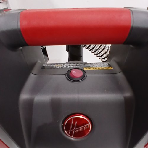 HOOVER SPOTLESS PORTABLE CARPET & UPHOLSTERY CLEANER WITH HOSE CLEANING PORT - RED/GREY (MODEL: FH11300) image 2