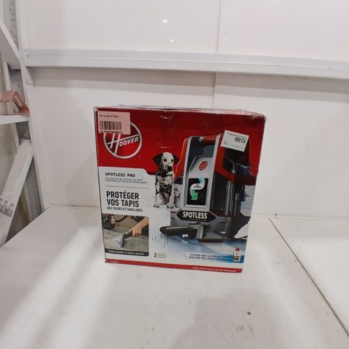 HOOVER SPOTLESS PORTABLE CARPET & UPHOLSTERY CLEANER WITH HOSE CLEANING PORT - RED/GREY (MODEL: FH11300) image 5