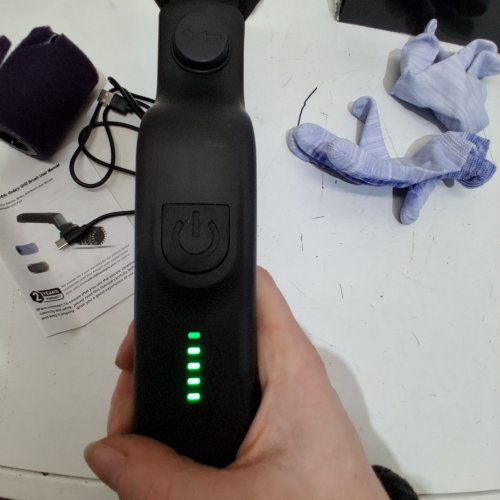 MISTCADO CORDLESS ELECTRIC GRILL CLEANING BRUSH - USB-C RECHARGEABLE - BLACK (MODEL: LZ-8057) image 2